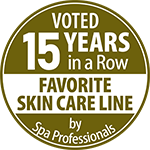 Voted favorite skincare line 15 years in a row